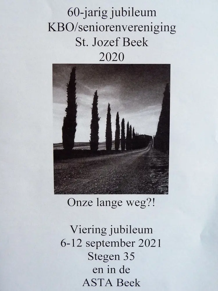 Jubileum 2021 wandelen