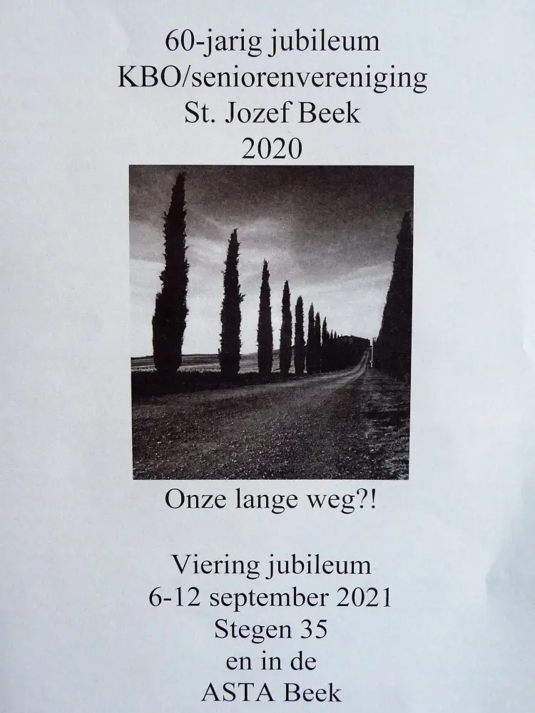 Jubileum 2021 feestavond